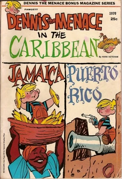 Cover of Dennis the Menace in the Caribbean, Jamaica, Puerto Rico