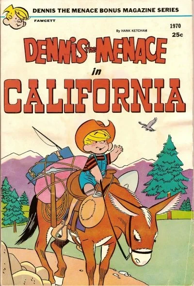 Cover of Dennis the Menace in California