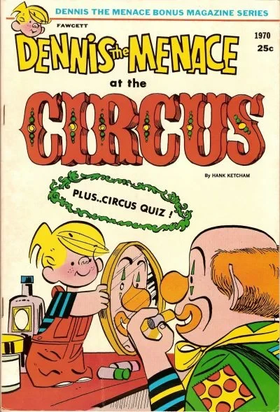 Cover of Dennis the Menace at the Circus