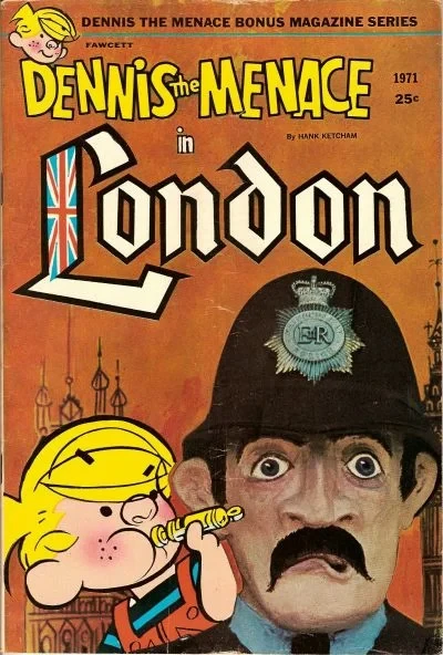 Cover of Dennis the Menace in London