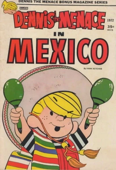 Cover of Dennis the Menace in Mexico
