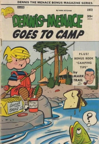 Cover of Dennis the Menace Goes to Camp