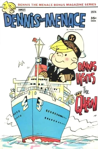 Cover of Dennis Visits the Queen