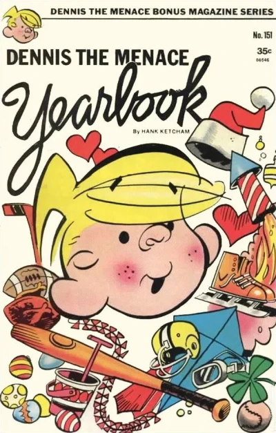 Cover of Dennis the Menace Yearbook