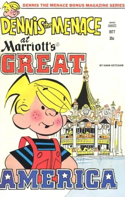 Cover of Dennis the Menace at Marriott's Great America