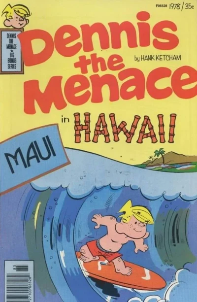 Cover of Dennis the Menace in Hawaii