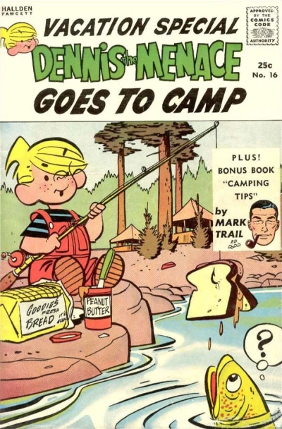 Cover of Dennis the Menace Goes to Camp