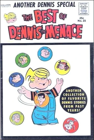 Cover of The Best of Dennis the Menace