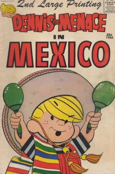 Cover of Dennis the Menace in Mexico