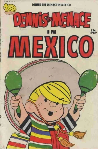 Cover of Dennis the Menace in Mexico