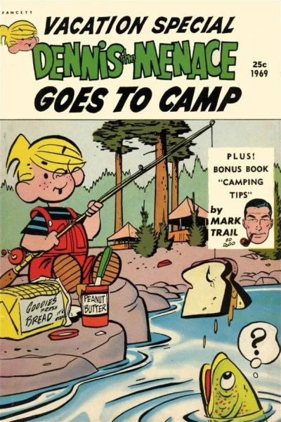 Cover of Dennis the Menace Goes to Camp