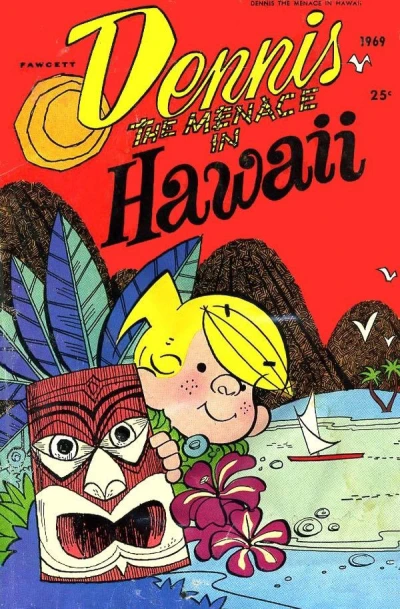 Cover of Dennis the Menace in Hawaii