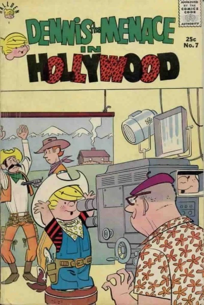 Cover of Dennis the Menace in Hollywood