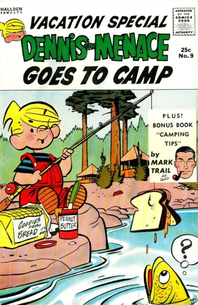 Cover of Dennis the Menace Goes to Camp
