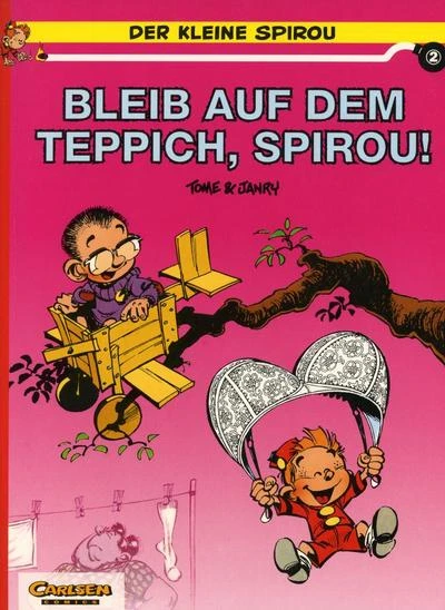 Cover of Bleib auf dem Teppich, Spirou!