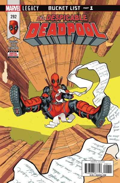 Cover of Bucket List Part One: Deadpool vs. Stevil Rogers