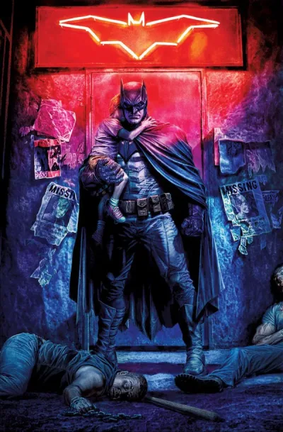 Cover of Lee Bermejo Dark Knight Card Stock variant