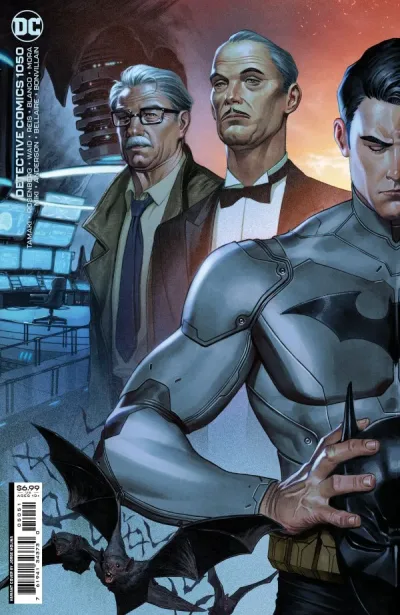 Cover of Jorge Molina Connecting Legacy Batman Robin Batgirl Card Stock Variant