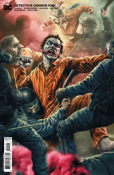 Cover of Lee Bermejo Arkham Riot Card Stock variant