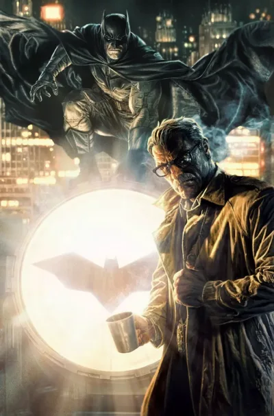 Cover of Lee Bermejo Dark Knight/Commissioner Gordon Card Stock variant