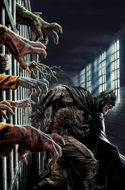 Cover of Lee Bermejo The Dark Knight In Arkham Card Stock variant