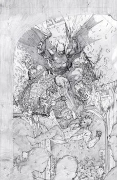 Cover of Incentive 1:50 Jim Lee Pencil Variant