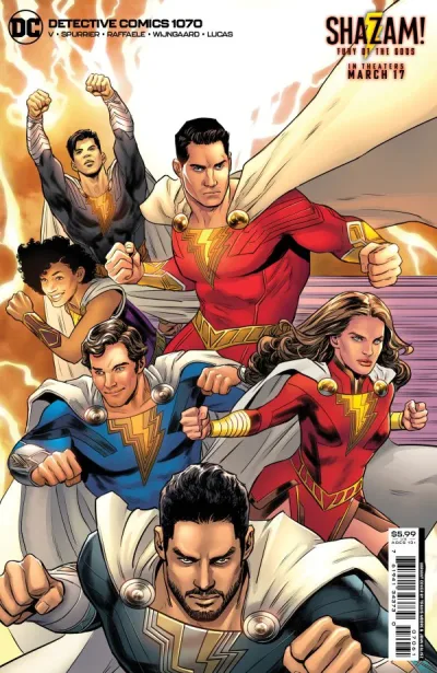 Cover of Travis Moore Shazam!: Fury of The Gods Movie Variant