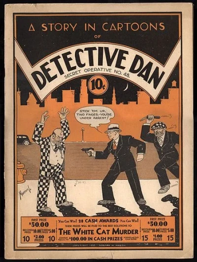 Cover of Detective Dan Secret Op. 48.