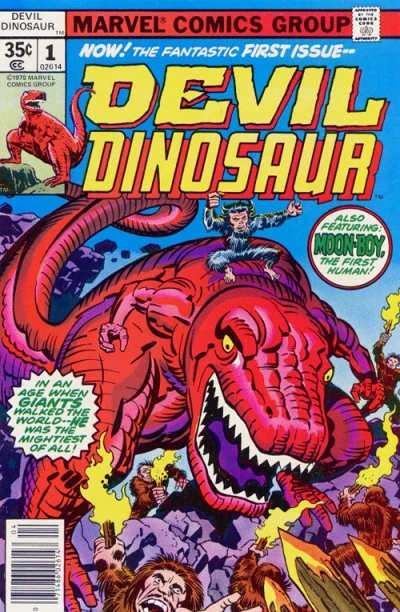 Cover of Devil Dinosaur and Moon-Boy