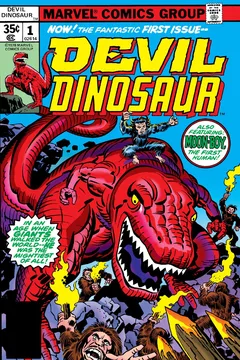 Devil Dinosaur and Moon-Boy