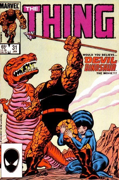 Cover of Devil Dinosaur: The Movie!