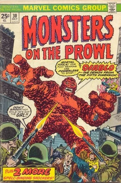 Cover of Diablo - The Demon From the Fifth Dimension!