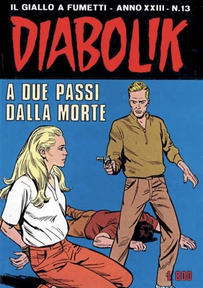 Cover of A due passi dalla morte