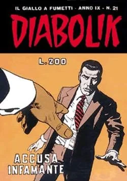 Cover of Accusa Infamante