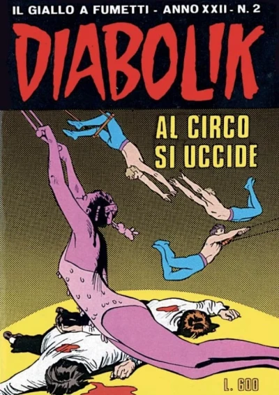 Cover of Al circo si uccide