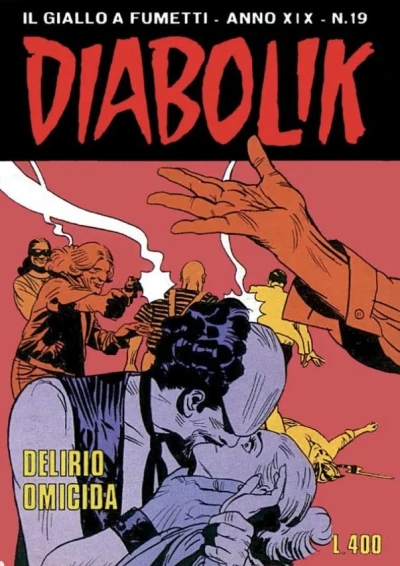 Cover of Delirio omicida