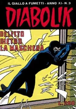 Cover of Delitto Dietro la Maschera