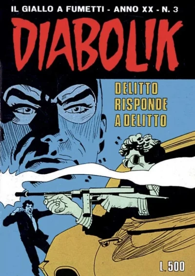 Cover of Delitto risponde a delitto
