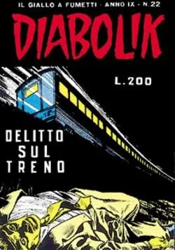 Cover of Delitto sul Treno