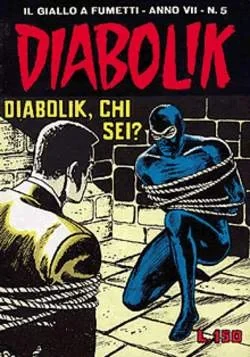 Cover of Diabolik, chi Sei?