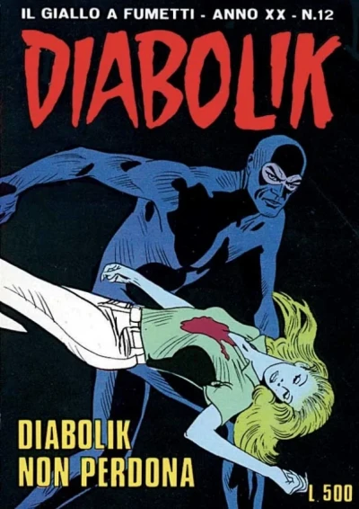 Cover of Diabolik non perdona