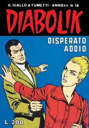 Cover of Disperato Addio