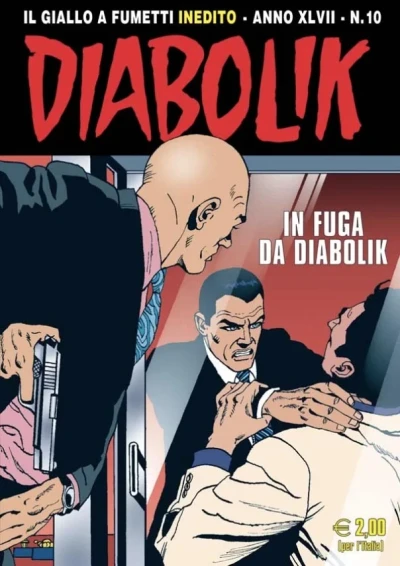 Cover of In fuga da Diabolik