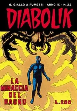 Cover of La Minaccia del Ragno