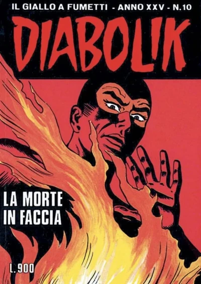 Cover of La morte in faccia