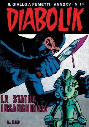 Cover of La statua insanguinata