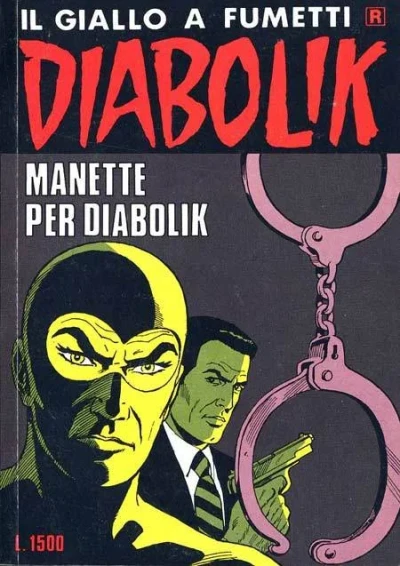 Cover of Manette per Diabolik