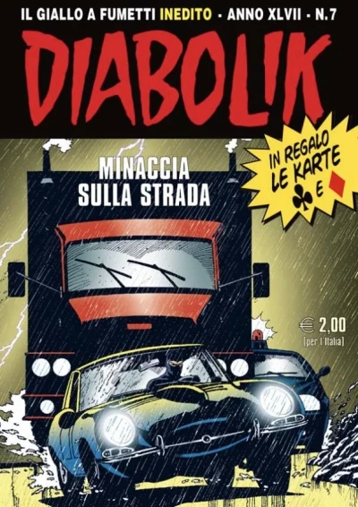 Cover of Minaccia sulla strada
