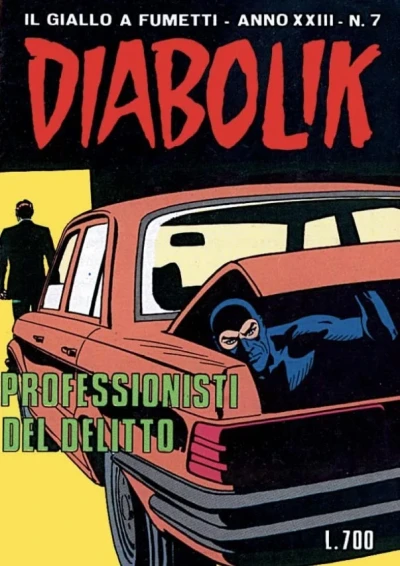 Cover of Professionisti del delitto