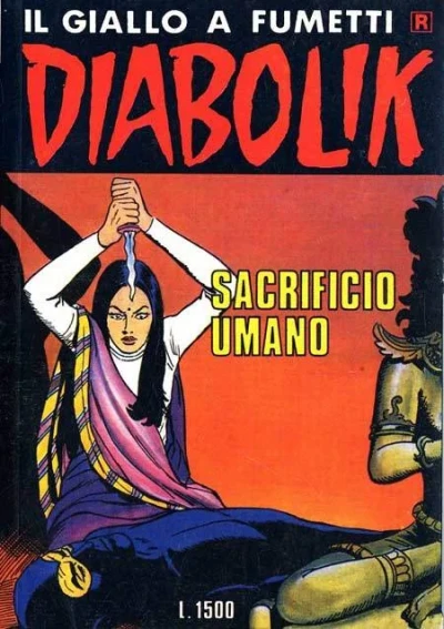 Cover of Sacrificio umano